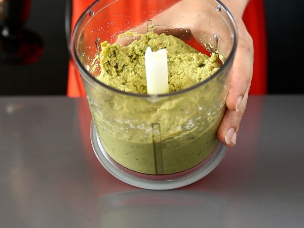 Hernelevite: täydellinen kermaisen burrata-juuston kanssa - Valmistelu askel 2