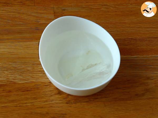 Panna cotta marjakastikkeen kanssa - Valmistelu askel 1