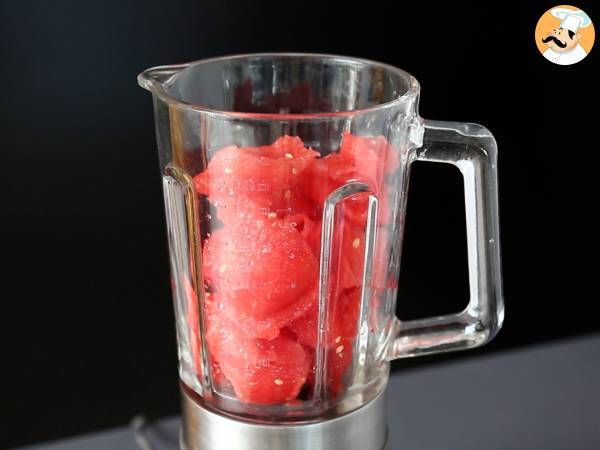 Vesimelonifrosé: superraikas granita-cocktail rosélla! - Valmistelu askel 2