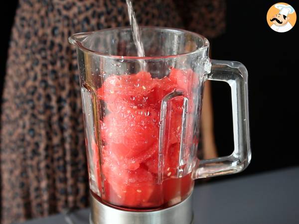 Vesimelonifrosé: superraikas granita-cocktail rosélla! - Valmistelu askel 3