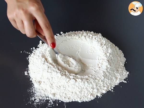 Miten valmistaa munapastaa lasagnea varten - Valmistelu askel 1