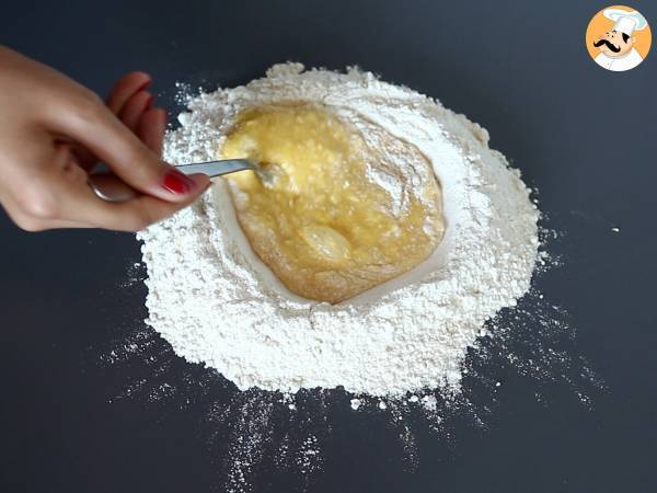 Kotitekoinen munapasta pappardelle: resepti vaihe vaiheelta - Valmistelu askel 2