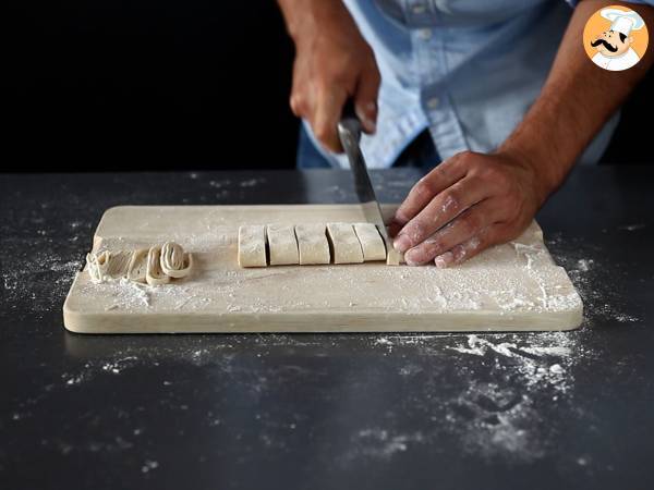 Kotitekoinen munapasta pappardelle: resepti vaihe vaiheelta - Valmistelu askel 6