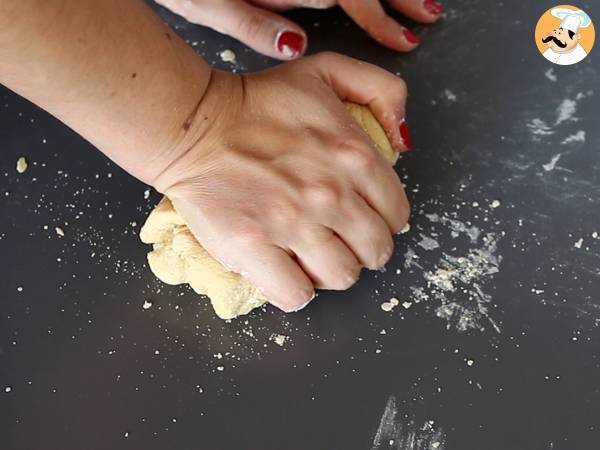 Kotitekoiset farfalle - Valmistelu askel 3