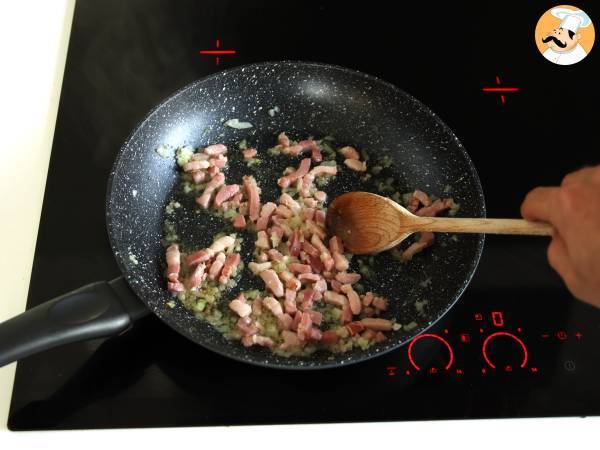 Pasta alla boscaiola, ihanteellinen syksyn ja talven ensimmäinen ruoka - Valmistelu askel 2