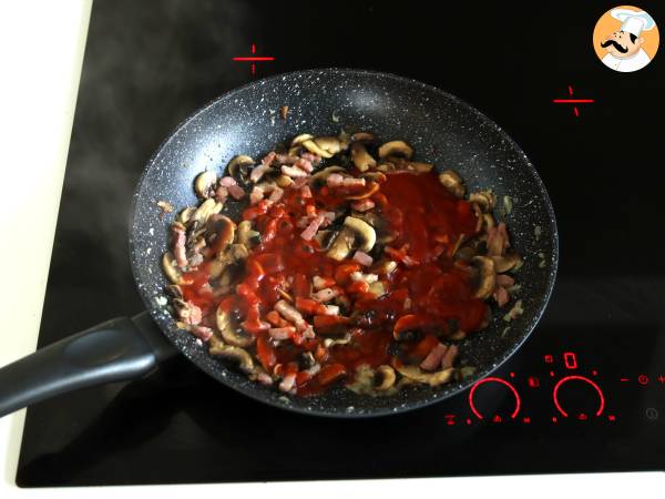 Pasta alla boscaiola, ihanteellinen syksyn ja talven ensimmäinen ruoka - Valmistelu askel 4