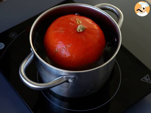 Syksyinen Reblochon-fondue kurpitsassa! - Valmistelu askel 1