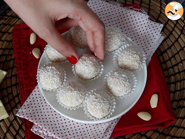 Kotitekoinen Raffaello-suklaa - Valmistelu askel 6