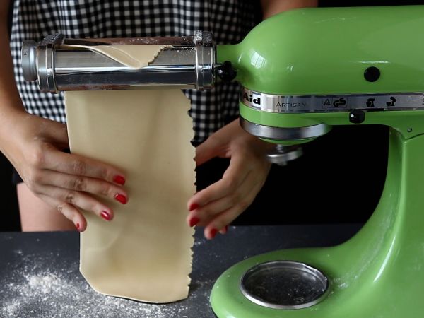 Tagliolini, vaiheittainen ohje niiden valmistamiseen kotona - Valmistelu askel 4