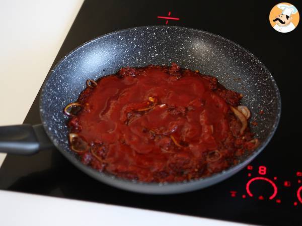 Pasta 'Ndujan kanssa, helposti valmistettava kalabrialainen pastaruoka - Valmistelu askel 4