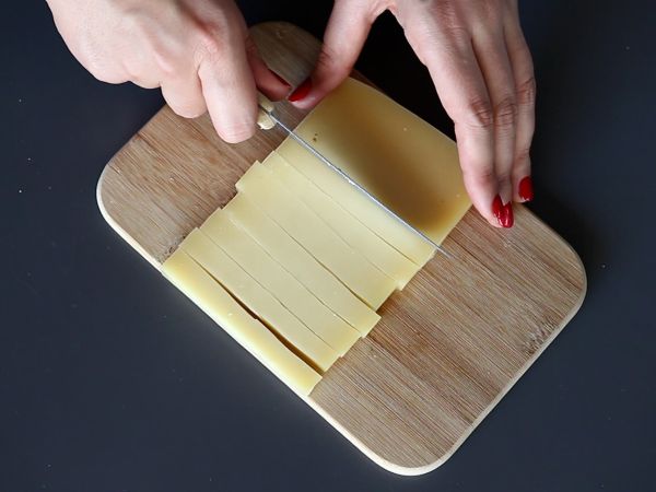 Miten tehdä juustolautanen? - Valmistelu askel 2