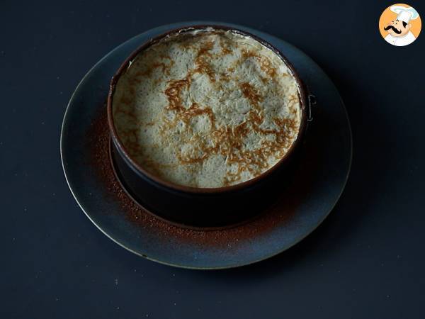 Tiramisu-tyylinen pannukakkukakku kahvin ja kaakaon kera - Valmistelu askel 6