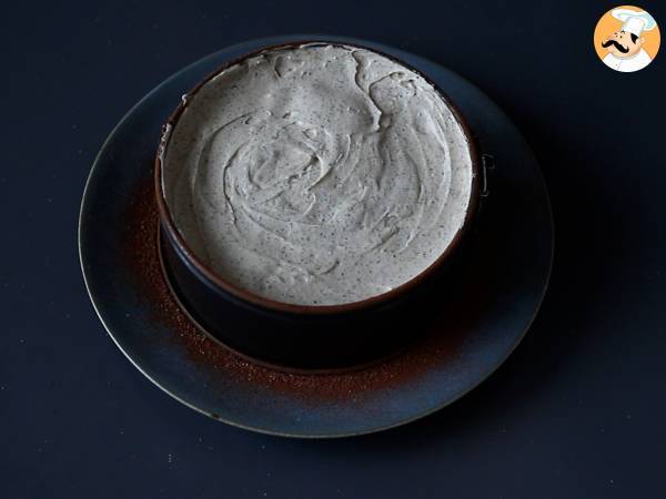 Tiramisu-tyylinen pannukakkukakku kahvin ja kaakaon kera - Valmistelu askel 7