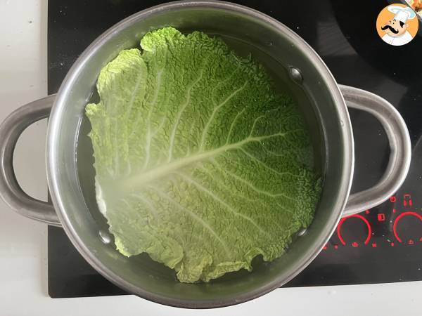 Täytetty kaali uunissa (Jotta kaikki rakastaisivat tätä vihannesta!) - Valmistelu askel 1