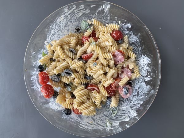 Kermaista kylmää pastaa, valmis alle 10 minuutissa! - Valmistelu askel 2