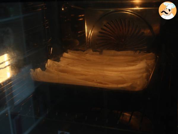 Crinkle cake, super rapea kakku, joka on helppo tehdä - Helppo Laz Borek turkki - Valmistelu askel 3