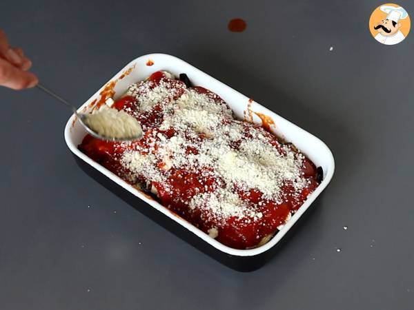 Munakoiso parmigiana, perinteinen resepti selitetty askel askeleelta! - Valmistelu askel 9