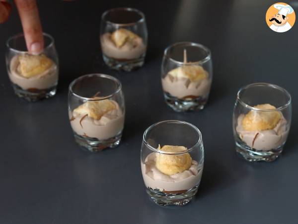 Erittäin herkulliset Kinder Bueno -verrines ilman paistamista - Valmistelu askel 6