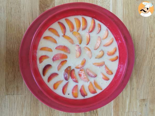 Helppo aprikoosin clafoutis - Valmistelu askel 6