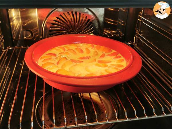 Helppo aprikoosin clafoutis - Valmistelu askel 7