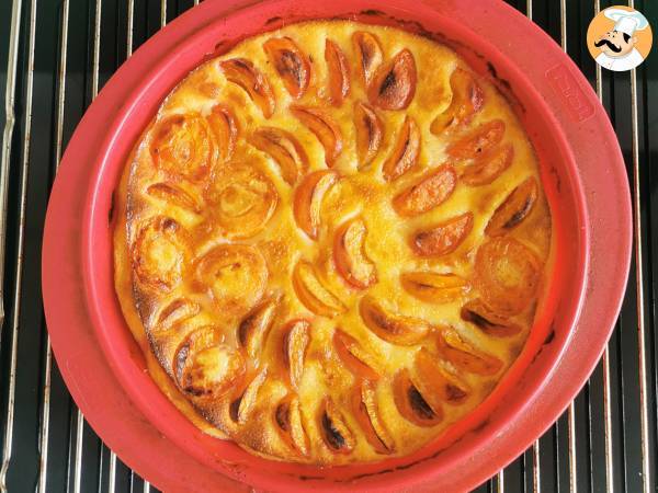 Helppo aprikoosin clafoutis - Valmistelu askel 8