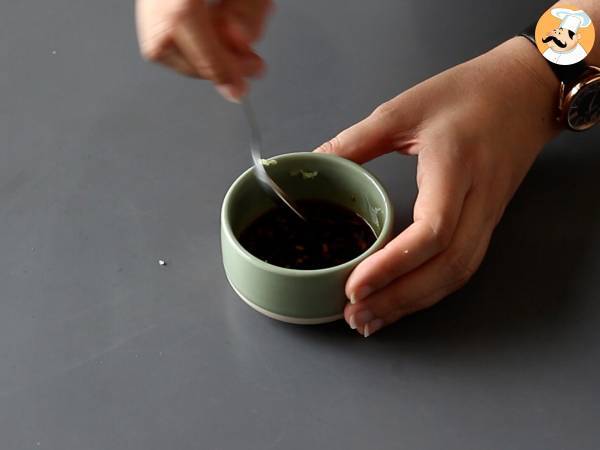 Bibimbap, perinteinen korealainen ruokalaji - Valmistelu askel 1