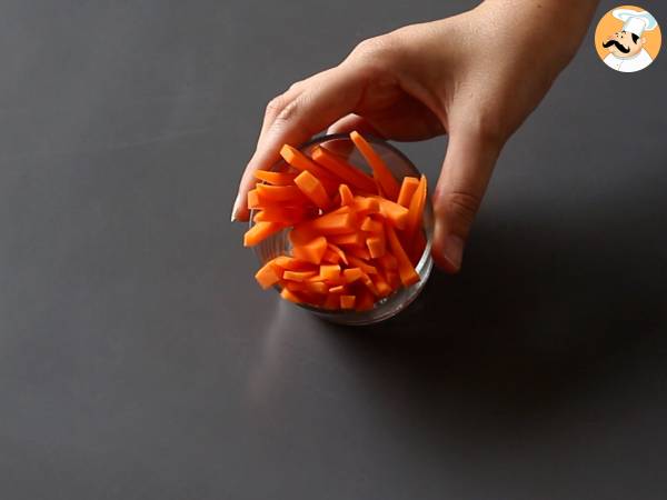Bibimbap, perinteinen korealainen ruokalaji - Valmistelu askel 3