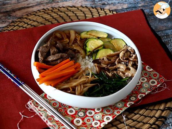 Bibimbap, perinteinen korealainen ruokalaji - Valmistelu askel 11