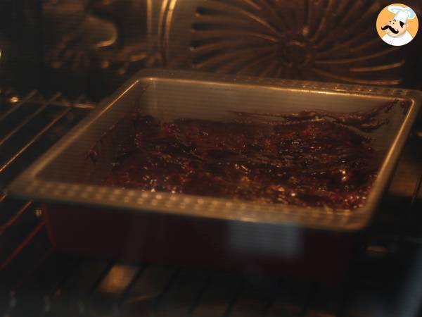 Suklaa-vadelma-brownie, puhdasta herkuttelua! - Valmistelu askel 5