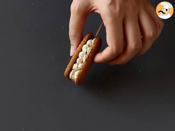 Jäätelövoileivät speculoosin kanssa - Valmistelu askel 5