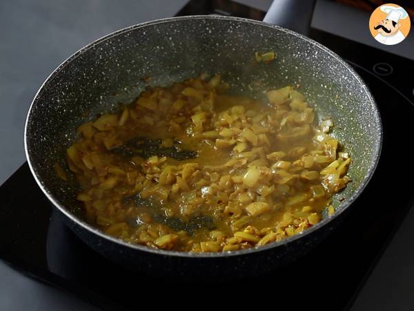 Voi-kana, intialainen ruokalaji par excellence kanan kanssa! - Valmistelu askel 3