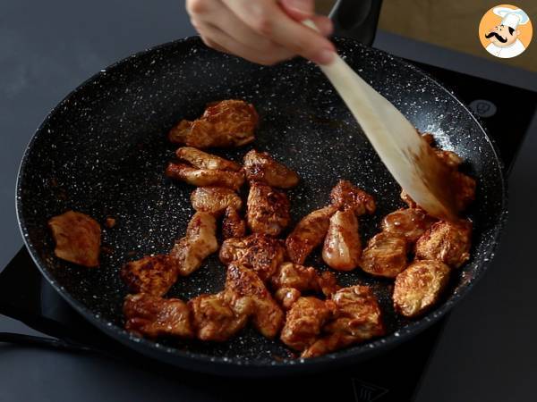 Voi-kana, intialainen ruokalaji par excellence kanan kanssa! - Valmistelu askel 5
