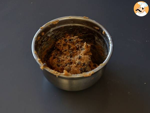 Brookies, täydellinen yhdistelmä brownieita ja keksiä. - Valmistelu askel 5