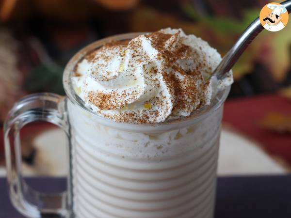 Kurpitsamausteinen latte kotitekoisella kurpitsasiirapilla! - Valmistelu askel 4