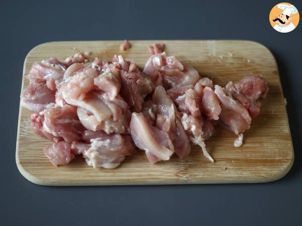 Teriyaki-kana, makea ja suolainen japanilainen kastike, jota rakastat! - Valmistelu askel 1
