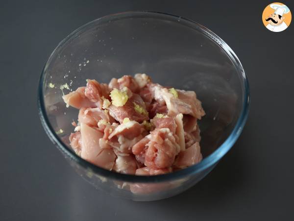 Teriyaki-kana, makea ja suolainen japanilainen kastike, jota rakastat! - Valmistelu askel 2