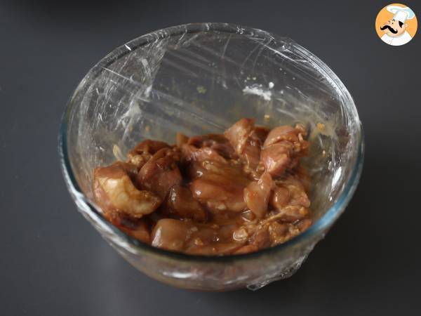 Teriyaki-kana, makea ja suolainen japanilainen kastike, jota rakastat! - Valmistelu askel 3