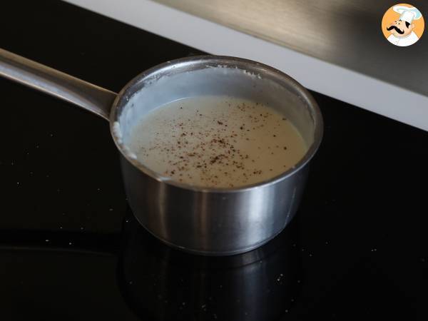 Erittäin sulavaa ricotta- ja pinaattilasagnea - Valmistelu askel 3