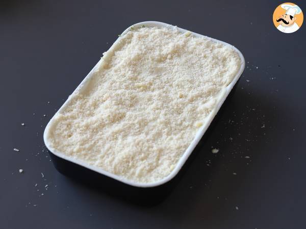 Erittäin sulavaa ricotta- ja pinaattilasagnea - Valmistelu askel 10