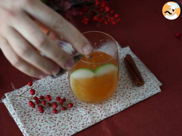 Kurpitsaspritz, mausteinen cocktail kurpitsasiirapilla! - Valmistelu askel 3