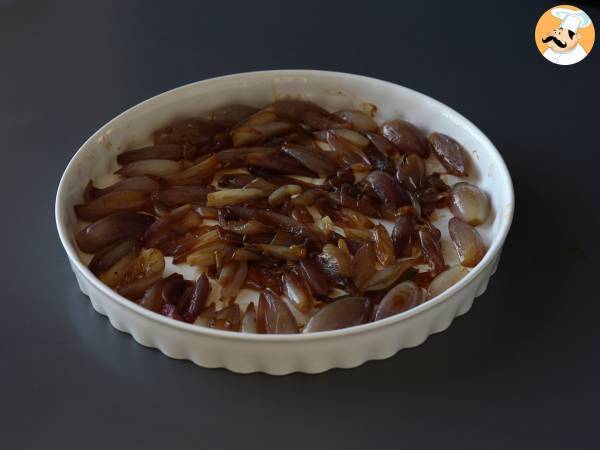 Tarte tatin salottisipulin ja fetajuuston kera, vastustamaton suolainen versio! - Valmistelu askel 4