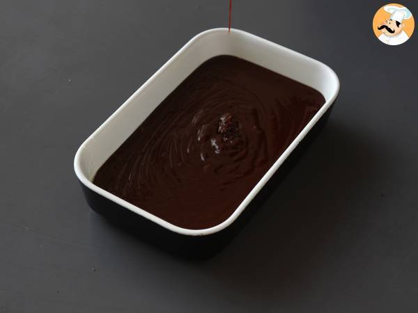 EXTRA FONDANT suklaa- ja kastanjakermakakku, jossa on vain 4 ainesosaa. - Valmistelu askel 3