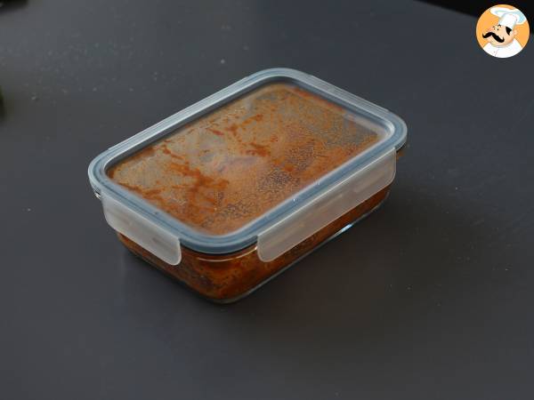 Meksikolaistyyliset kananrumpujen palat herkullisella marinadilla - Valmistelu askel 4
