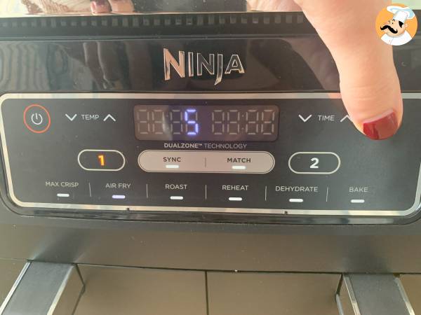 Pehmeäksi keitetyt munat Air fryerissä - Valmistelu askel 2