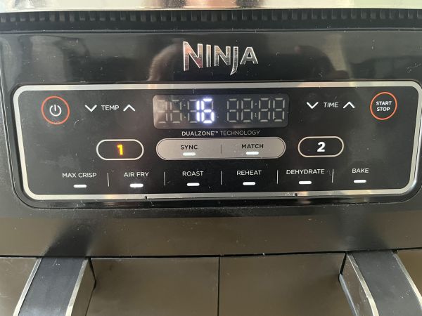 Air Fryer -paahdetut kikherneet - Valmistelu askel 3