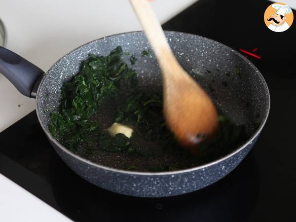 Conchiglioni täytetty ricotta ja pinaatti: vastustamaton paistettu kasvisruoka - Valmistelu askel 2