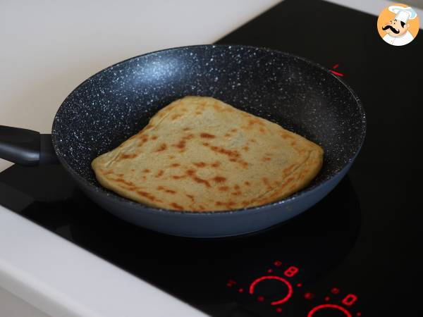 Msemmen, täydelliset marokkolaiset hiutalepannukakut ramadaniksi! - Valmistelu askel 13