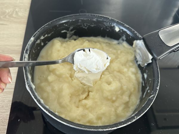 Kermainen ja helppo maniokkipyree - Valmistelu askel 5