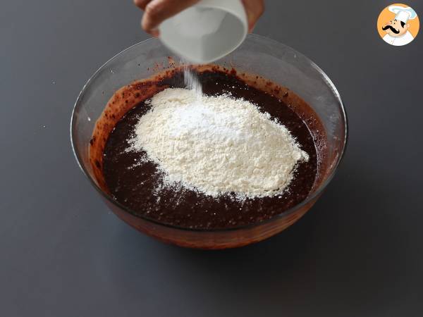Nega maluca -kakku ja brigadeiro-kuorrutus - Valmistelu askel 3