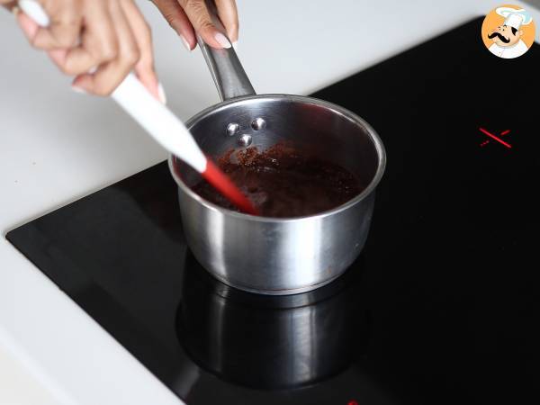 Nega maluca -kakku ja brigadeiro-kuorrutus - Valmistelu askel 6